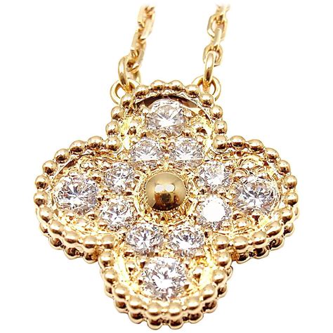 van cleef necklace vintage.